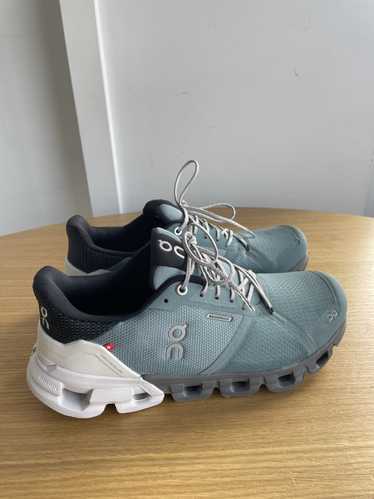 On Cloudflow 3.0 Women Size 7.5 Marina Blue White Running Shoes (35.99233)