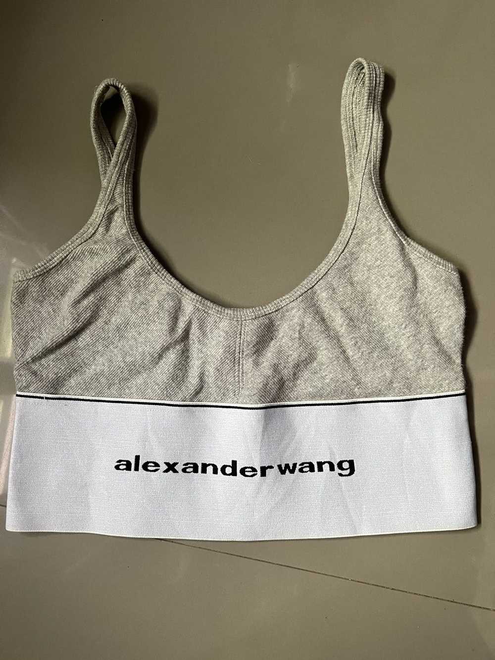 Alexander Wang Alexanderwang Elastic Logo Bra - image 3