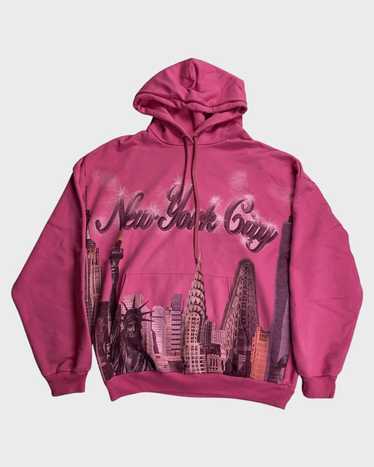 Balenciaga SZ S NYC New York City pink airbrushed… - image 1