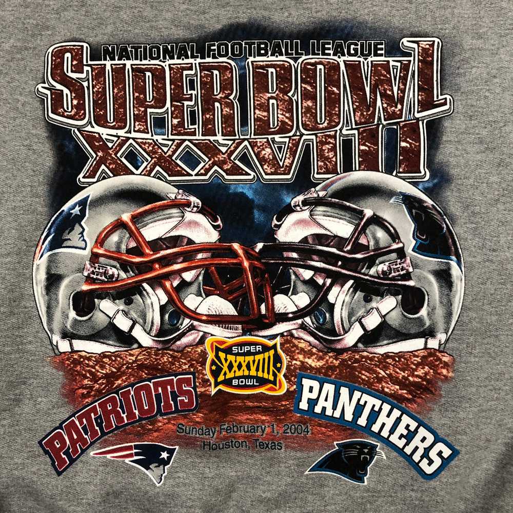 Vintage NFL Super Bowl XXXVIII New England Patrio… - image 2