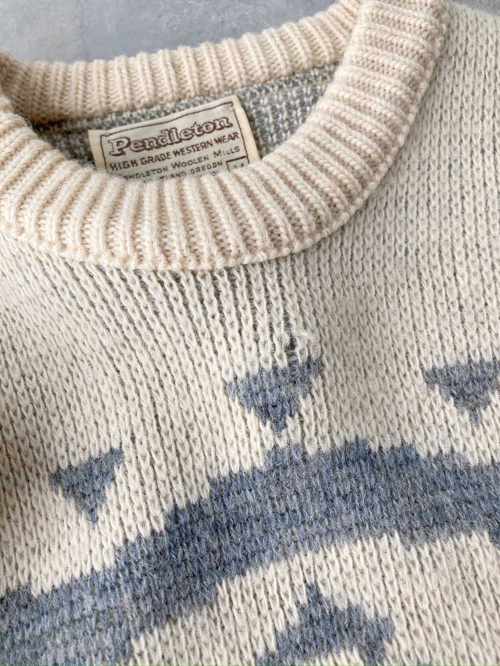 Pendleton Sweater 70's - Small - image 4