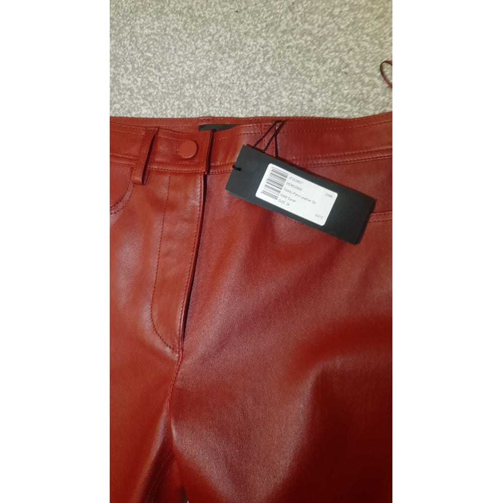 Joseph Leather straight pants - image 3