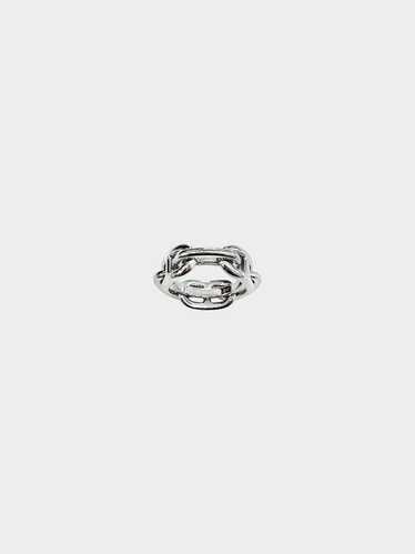 Hermès - Mors Tresse Cuir Scarf 90 Ring
