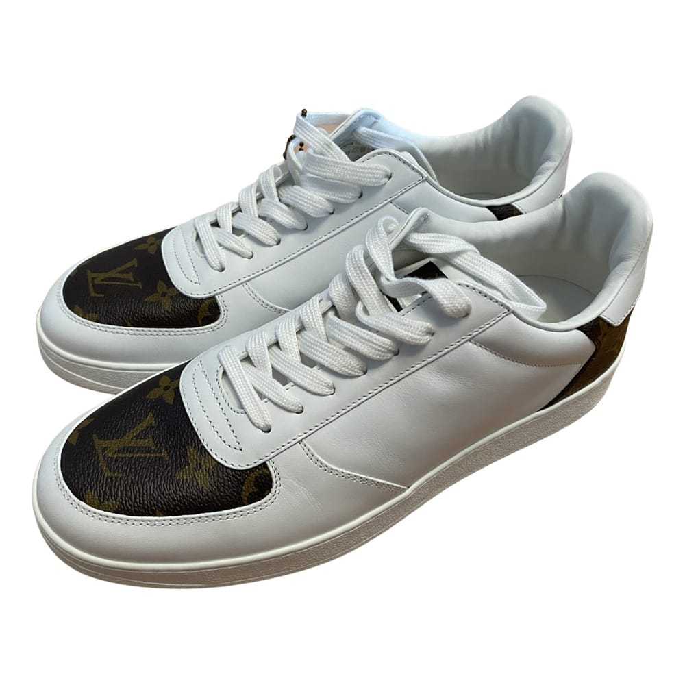 Louis Vuitton Rivoli leather low trainers - image 1