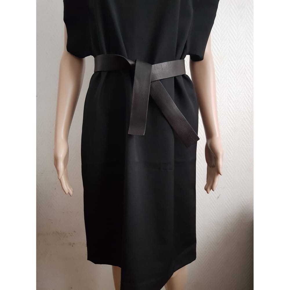 Bottega Veneta Leather mid-length dress - image 4