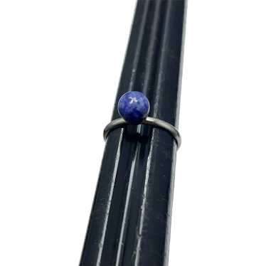 Vintage Blue Lapis Lazuli Ring