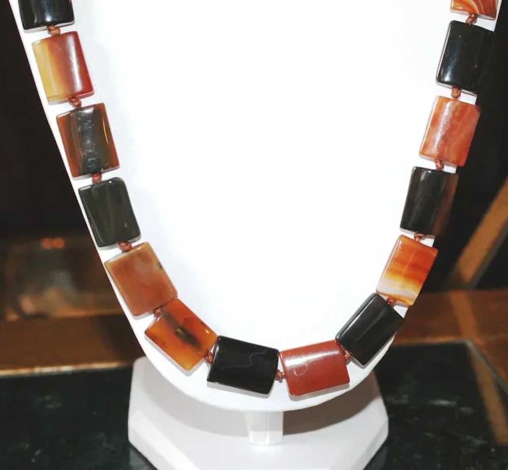 Carnelian Agate Necklace - image 4