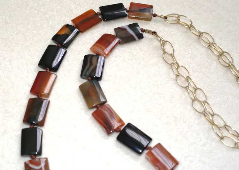 Carnelian Agate Necklace - image 5