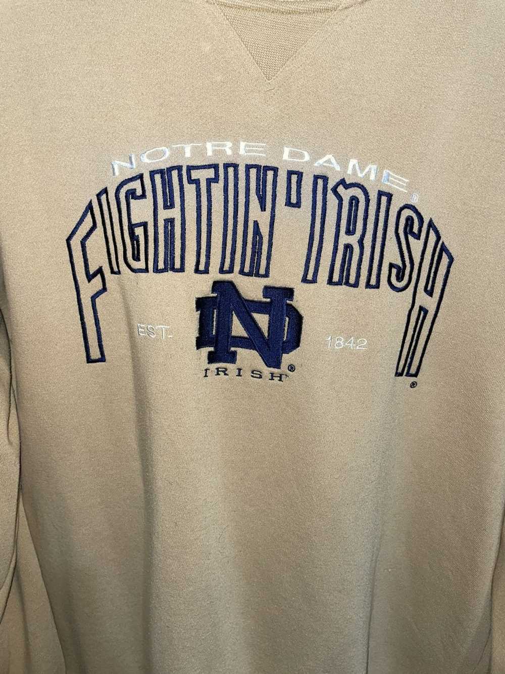 Ncaa × Nutmeg × Vintage VTG Notre Dame Nutmeg Crew - image 5