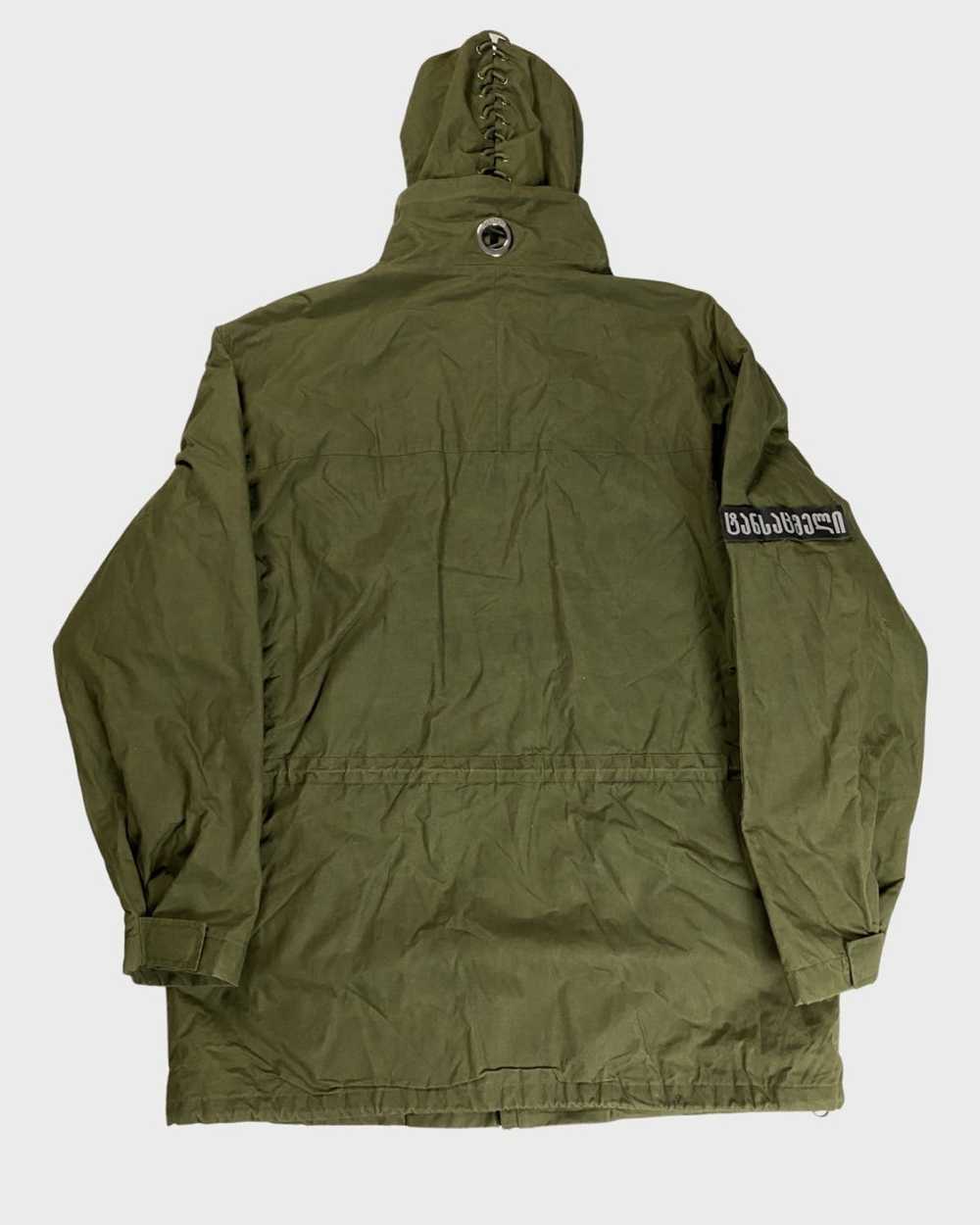 Vetements *RARE AF* SS19 green military waxed gim… - image 4