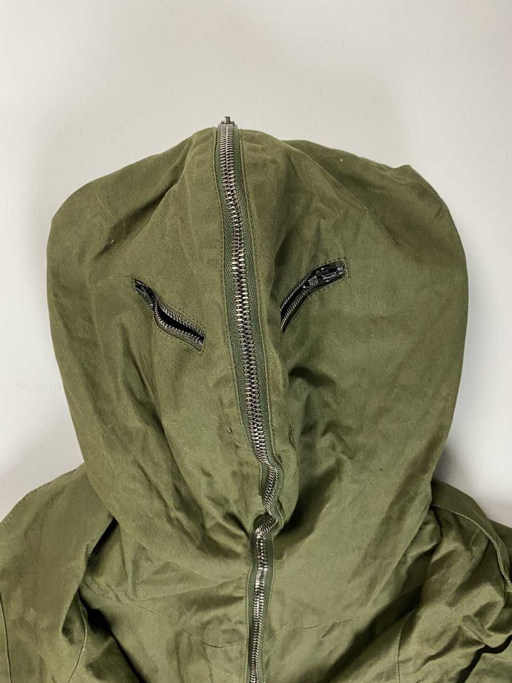 Vetements *RARE AF* SS19 green military waxed gim… - image 7