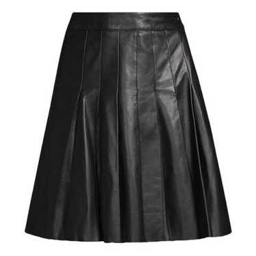 Max Mara Weekend Leather mini skirt