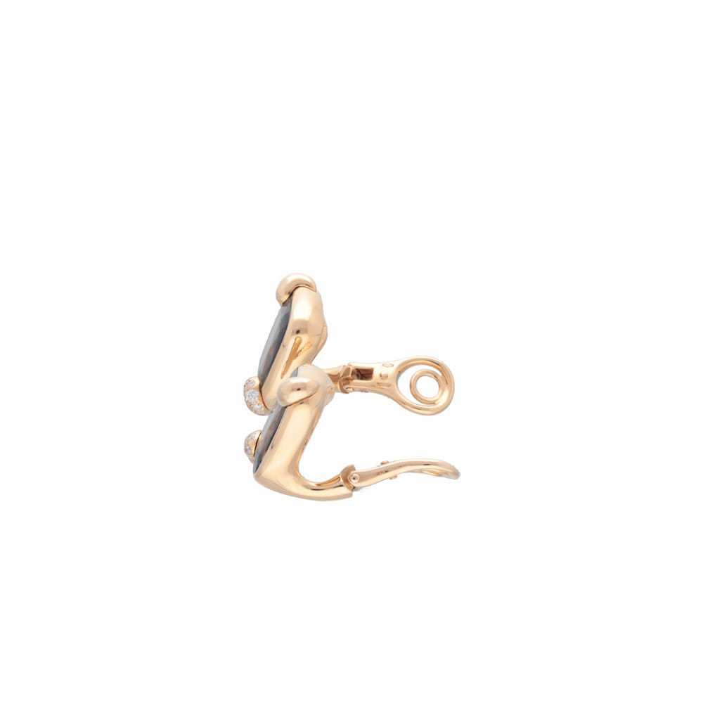 Pomellato Ritratto pink gold earrings - image 2