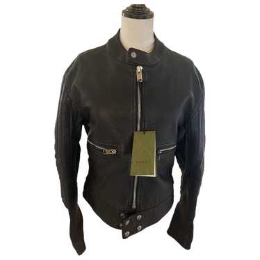Gucci Leather biker jacket