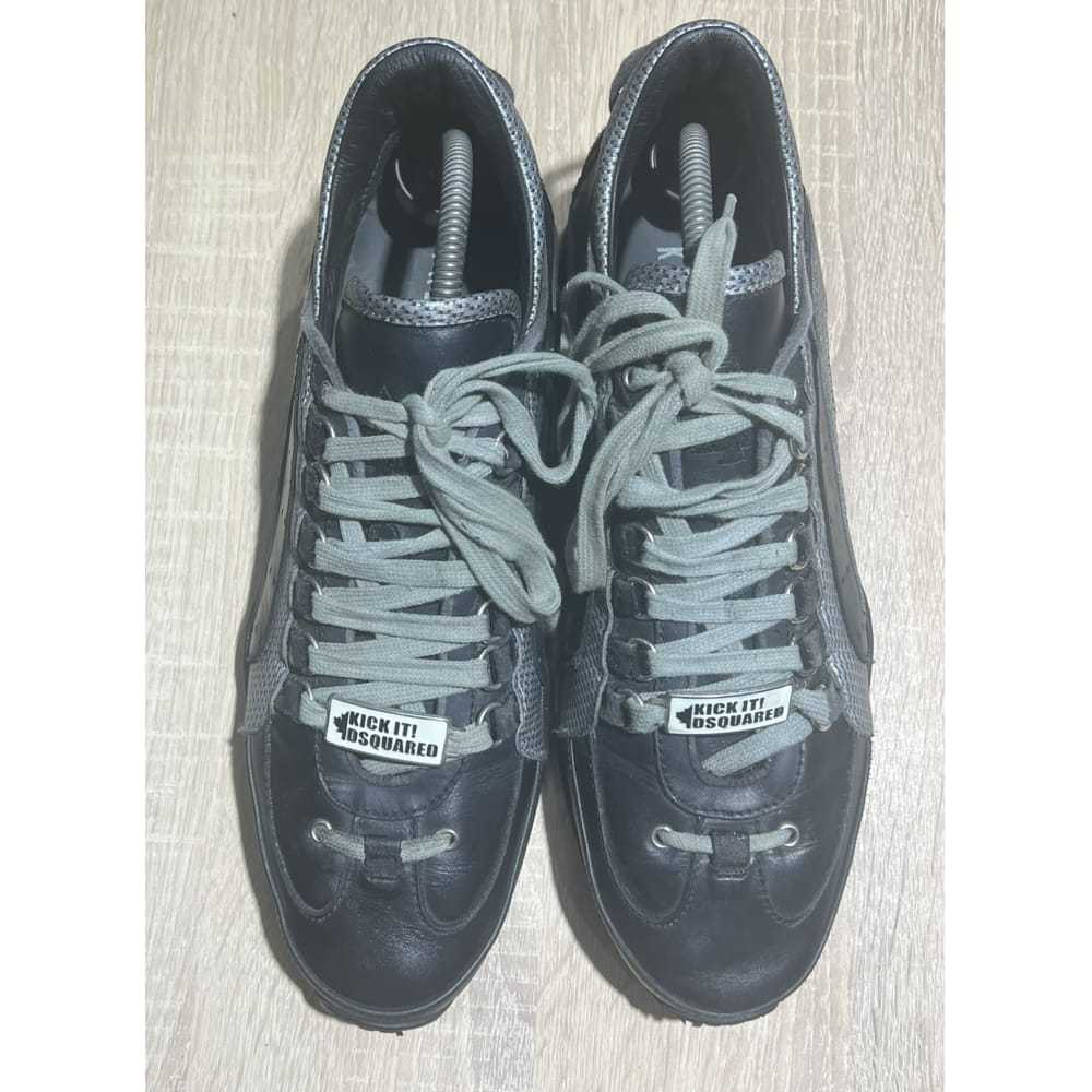 Dsquared2 Leather low trainers - image 2