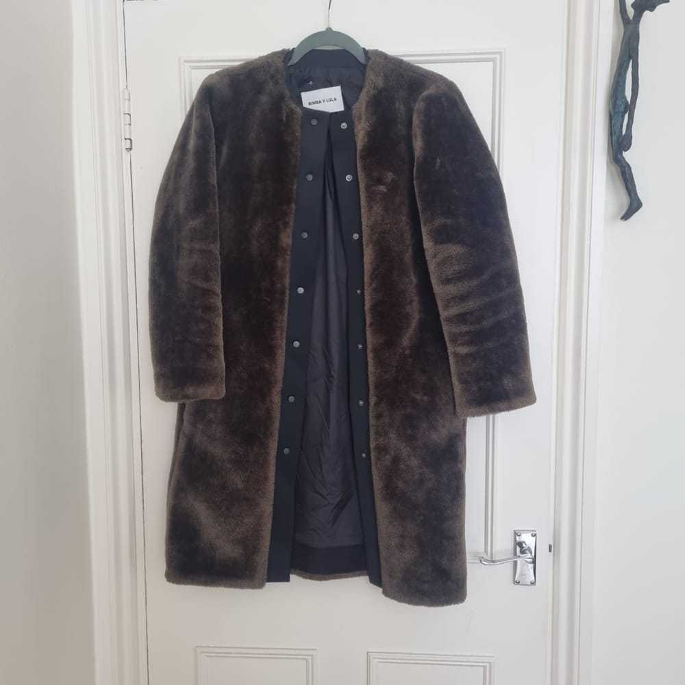 Bimba y Lola Faux fur coat - image 10