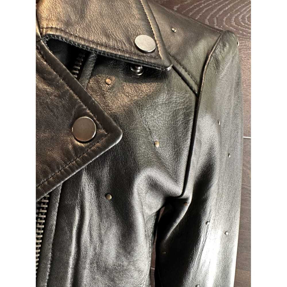 Vila Leather biker jacket - image 5