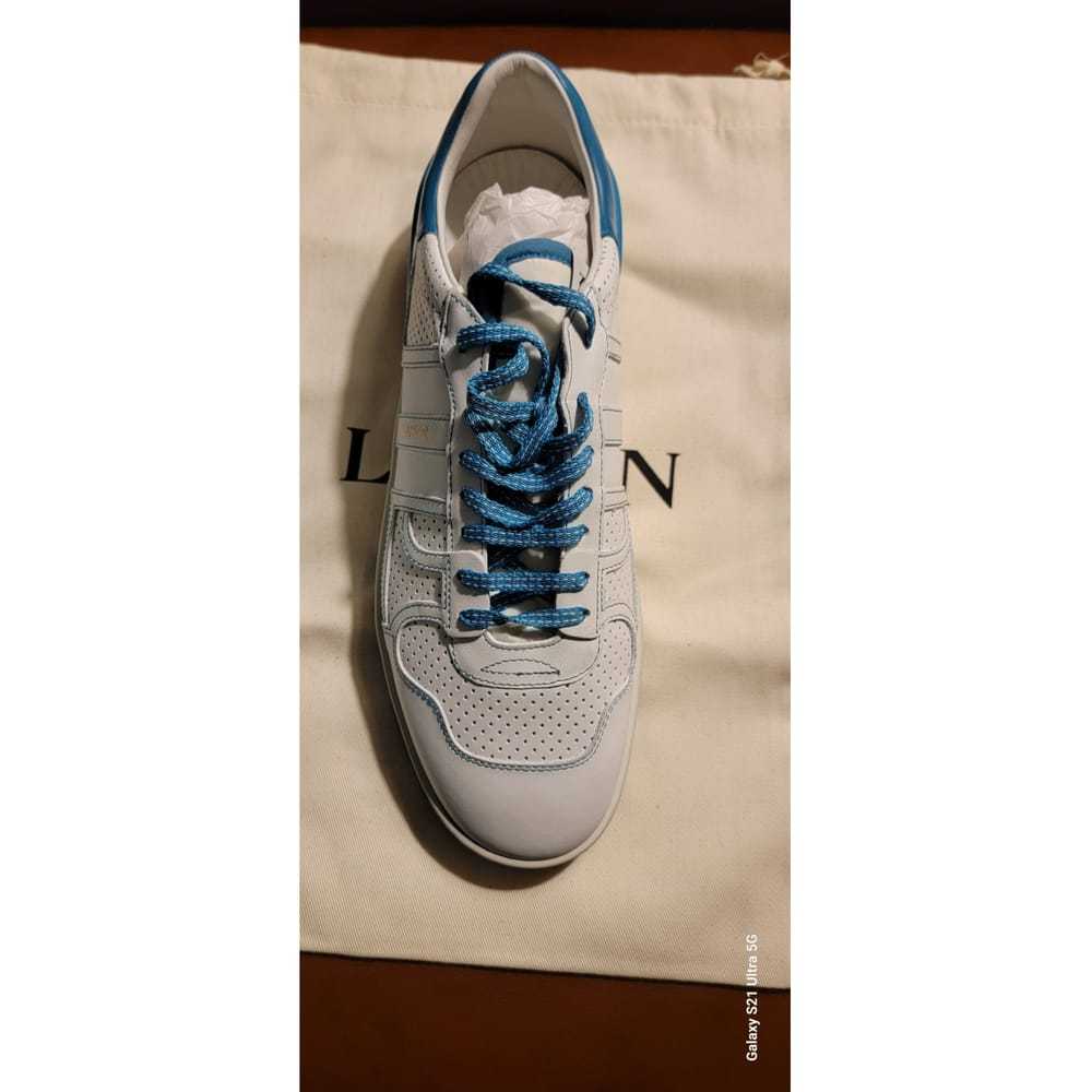 Lanvin Leather low trainers - image 3