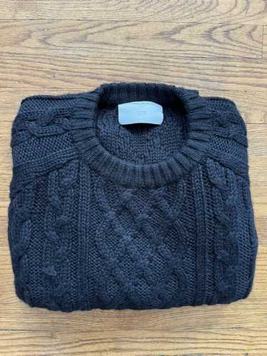 Patrik Ervell Fisherman Sweater Aran Knit Baby Alp
