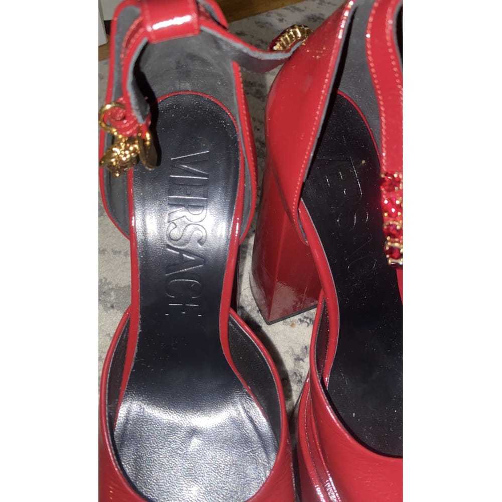 Versace Medusa Aevitas leather heels - image 7