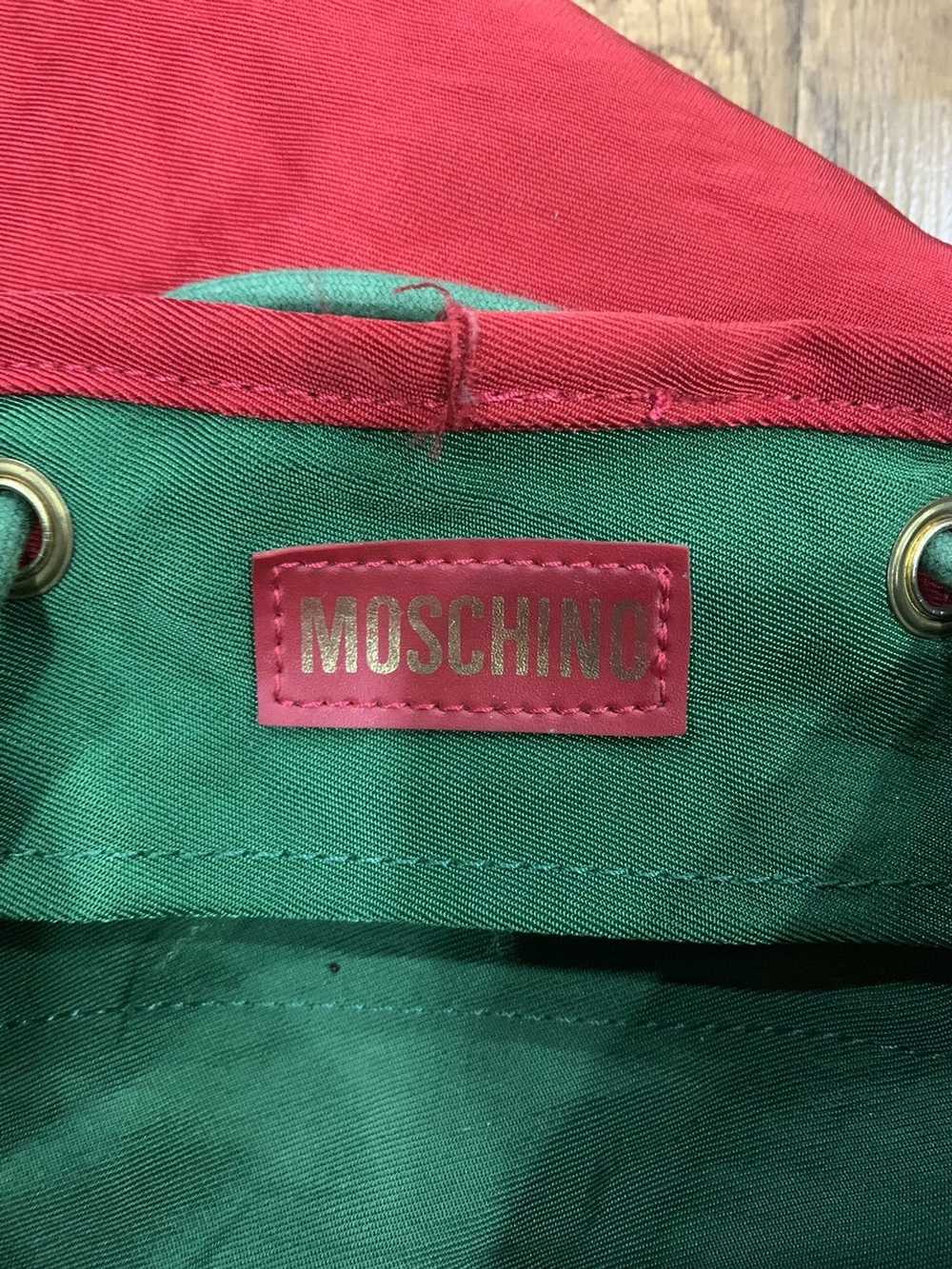 Moschino × Vintage Authentic MOSCHINO backpack - image 8