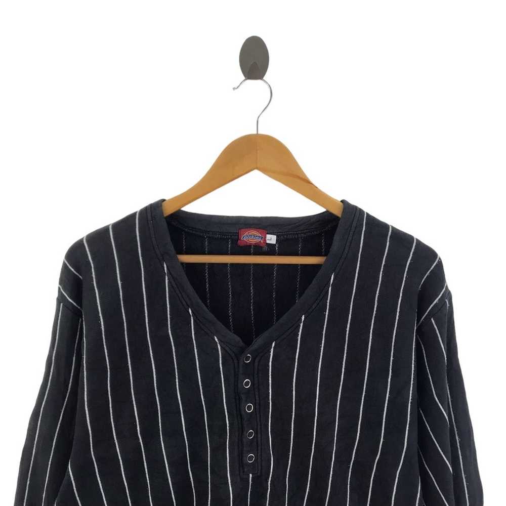 Dickies Vintage DICKIES USA Hickory Stripes V-nec… - image 3