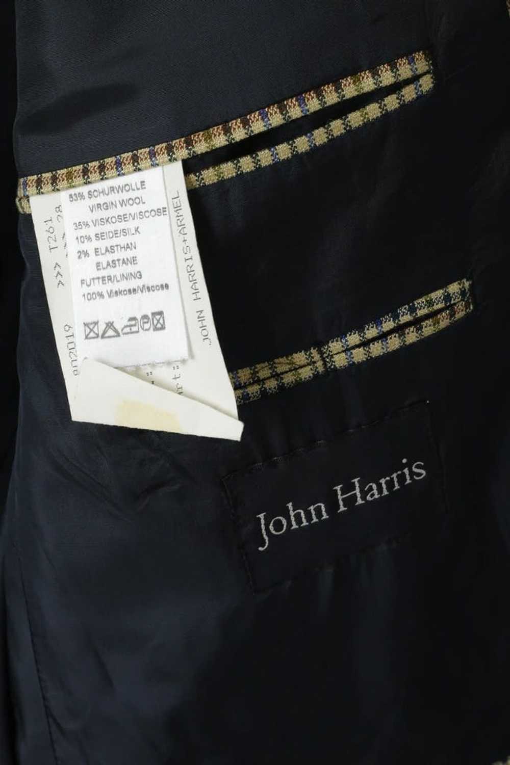 Vintage John Harris Men 28 46 Blazer Beige Checke… - image 4