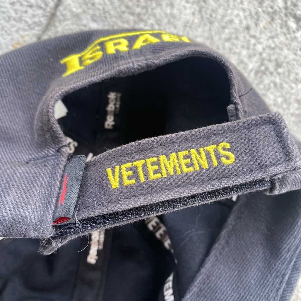 Vetements Vetements F/W 2018 “Israel” Flame Cap - image 7