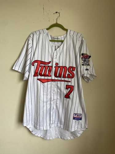 MLB Minnesota Twins J Mauer Button Down Jersey with Name & Number Boys' :  Sports Fan T Shirts : Sports & Outdoors 