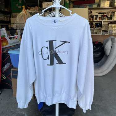 Calvin Klein Vintage Calvin Klein Crewneck sz. L - image 1