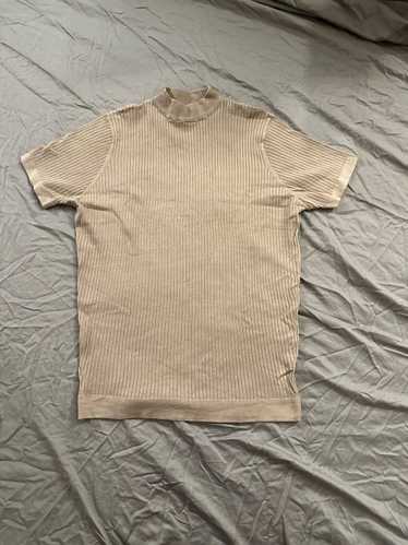 Zara Short Sleeve Turtle Neck Formal Top