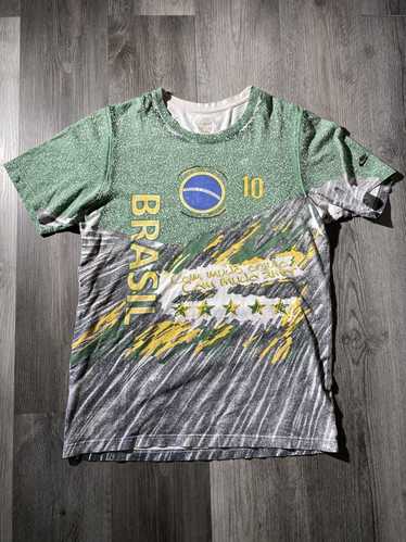 Nike × Streetwear Nike Y2K Brazil Soccer T Shirt