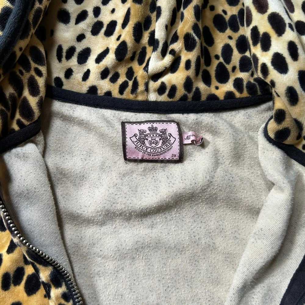 Juicy Couture Juicy couture cheetah print jacket … - image 4