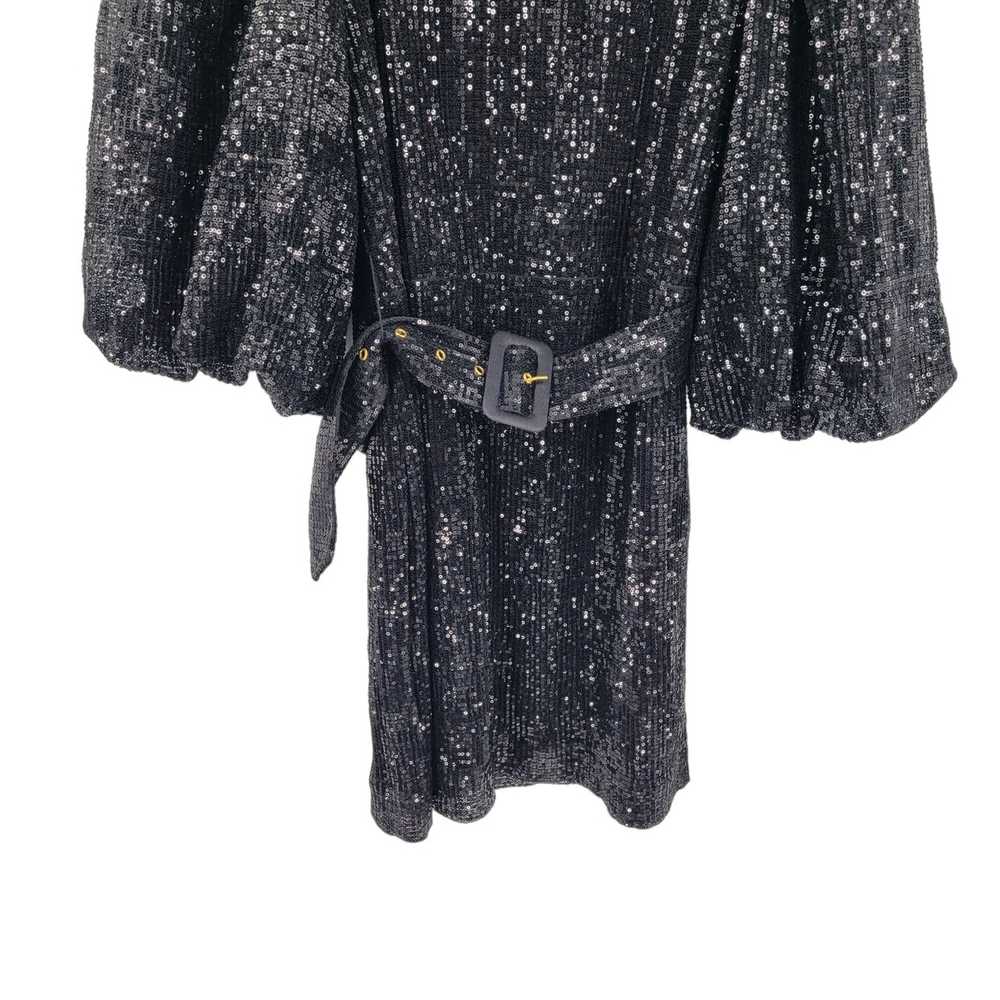 Designer byTiMo Sequined Cocktail Puff Sleeve Min… - image 7