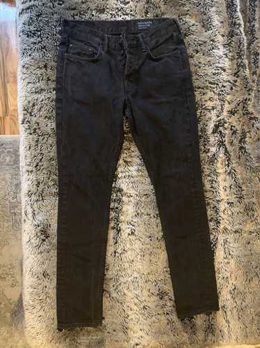 Allsaints Allsaints Pistol Fit in Washed Black Jea