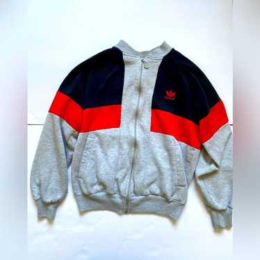 ADIDAS ORIGINALS TRACK Jacket  Vintage 80s Sportswear Red Navy White VTG  £35.00 - PicClick UK