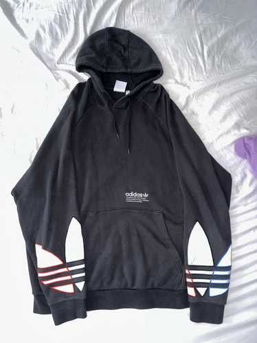 Adidas Adidas Logo Hoodie - Embroidered Sleeves