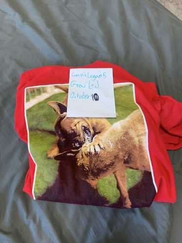 Supreme dog t clearance shirt