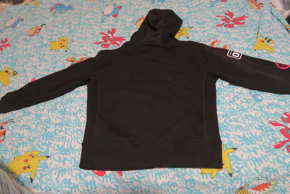 Superdry SUPERDRY Varsity Arch Hoodie Black Mono - image 11