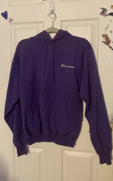 Champion Purple vintage champion hoodie
