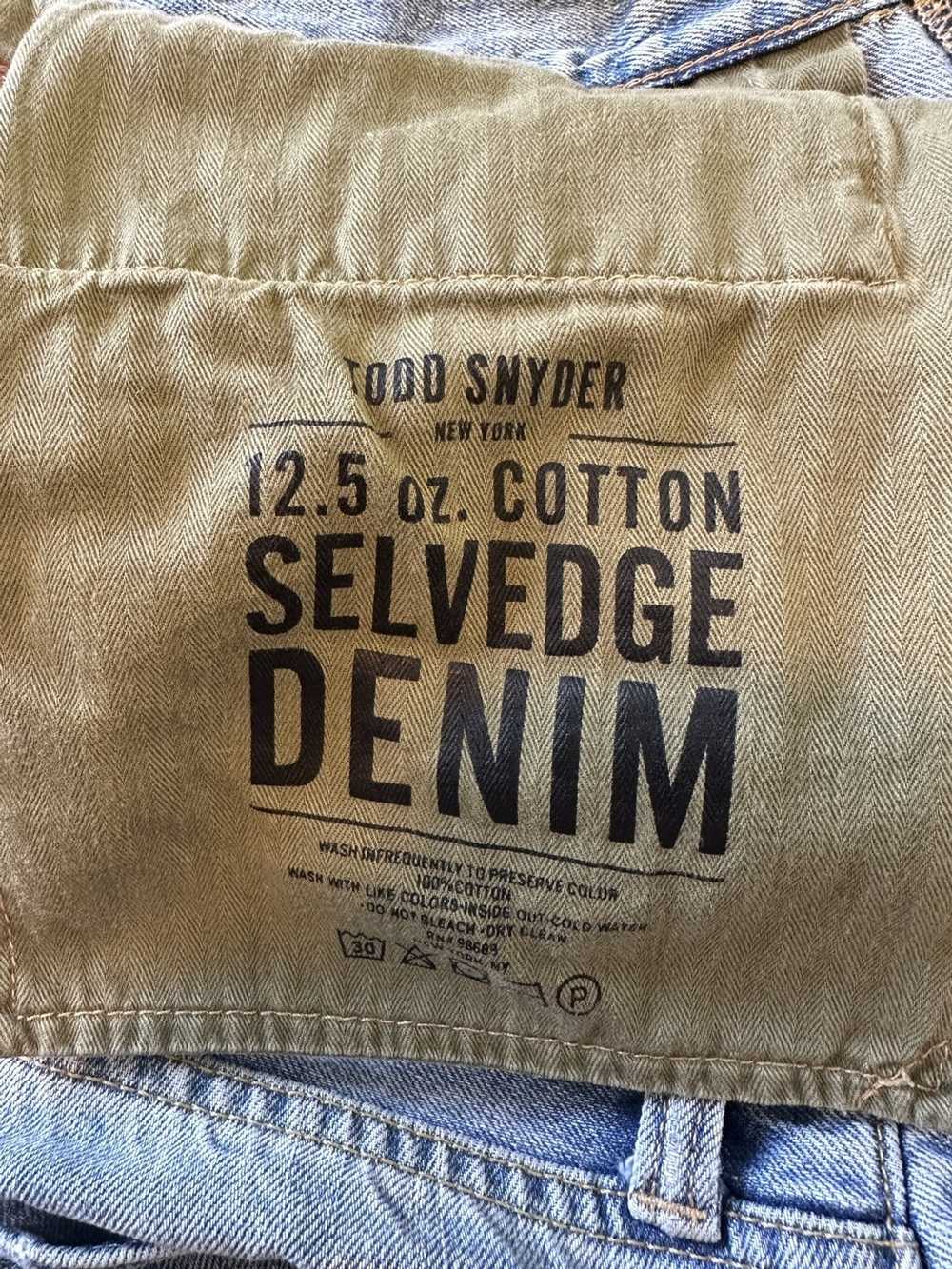Todd Snyder Todd Snyder Straight fit Selvedge in … - image 5