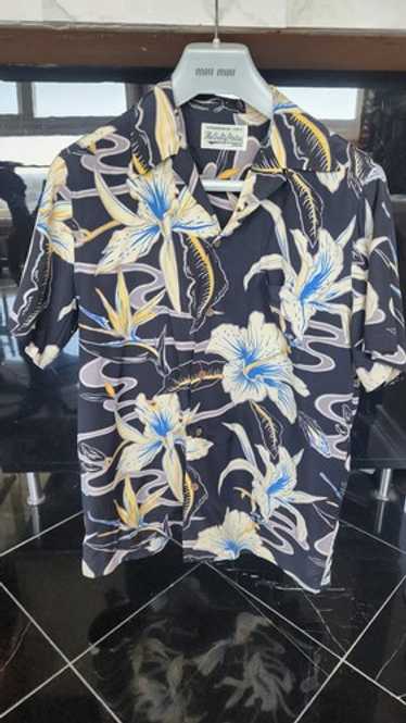 WACKO MARIA RECORDS HAWAIIAN SHIRT半袖M02 WACKO MARIA RECORDS HAWAIIAN SHIRT半袖M02