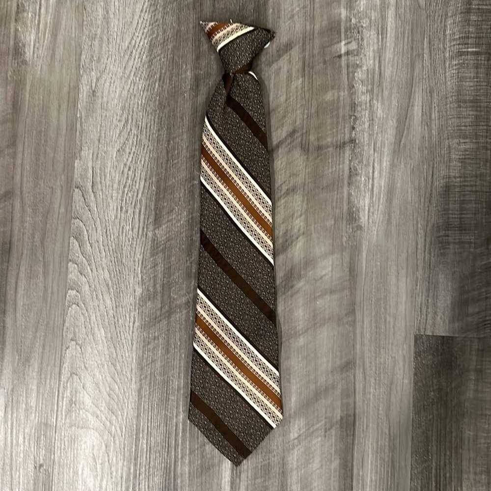 Story Mfg. Story Cravats Vintage Clip On Tie - image 2