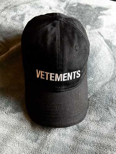 Vetements Vetements Logo Cap Limited Edition Black