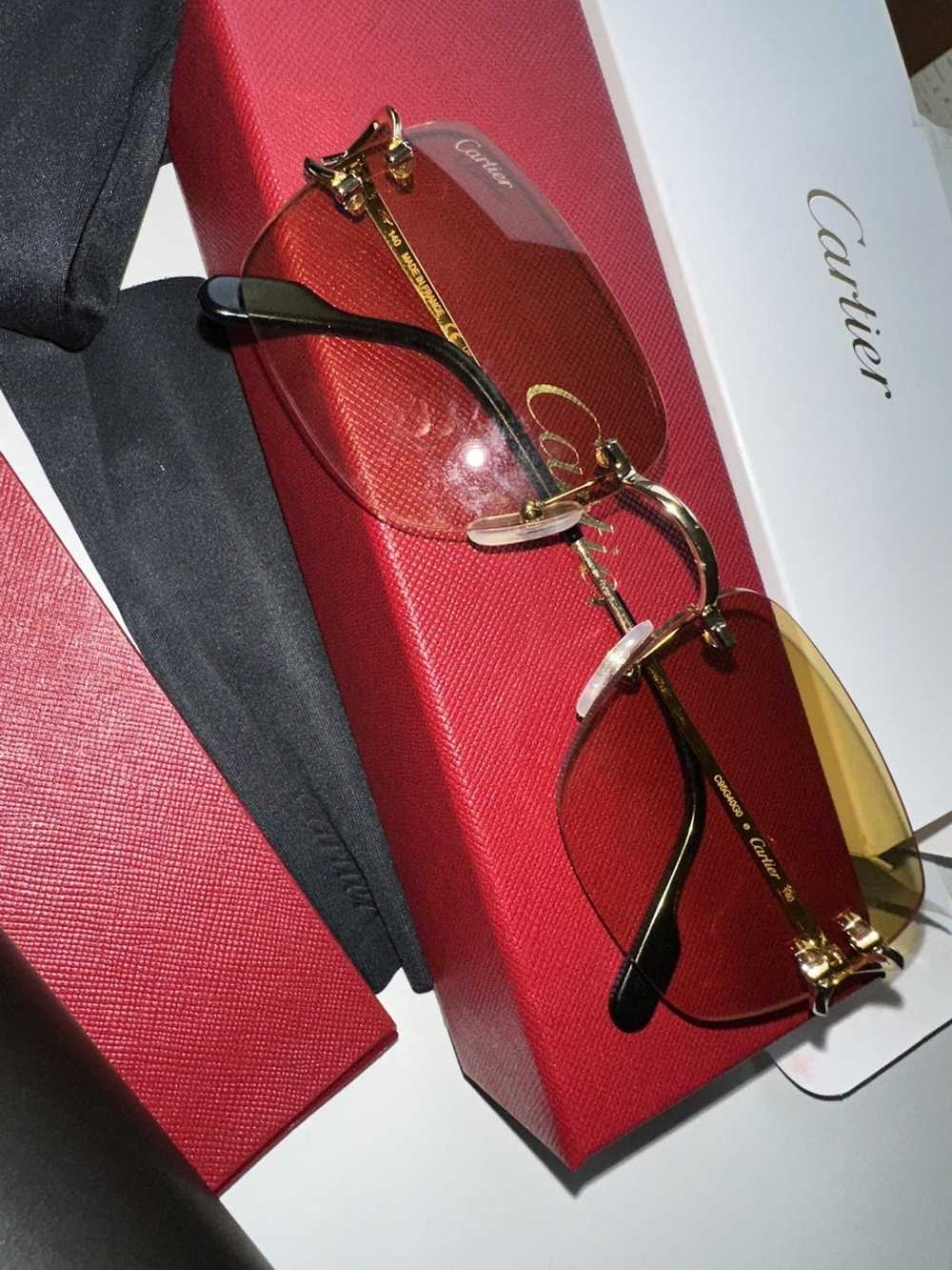 Cartier Cartier square frame sunglasses - image 10