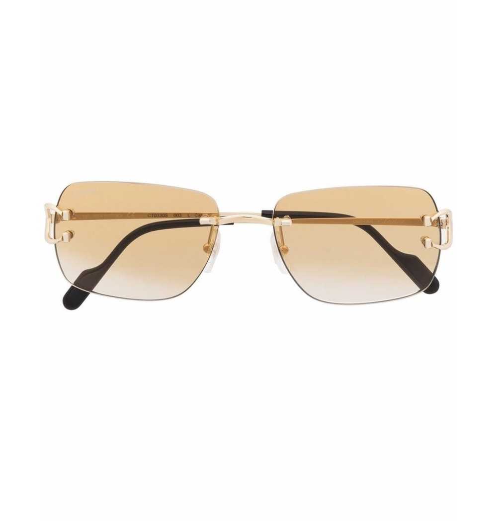 Cartier Cartier square frame sunglasses - image 1