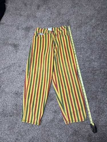 【激レア】CROSS COLOURS PACO JEANS マルチカラー パンツ 2025年最新】CROSSCOLOURS パンツの人気アイテム - メルカリ