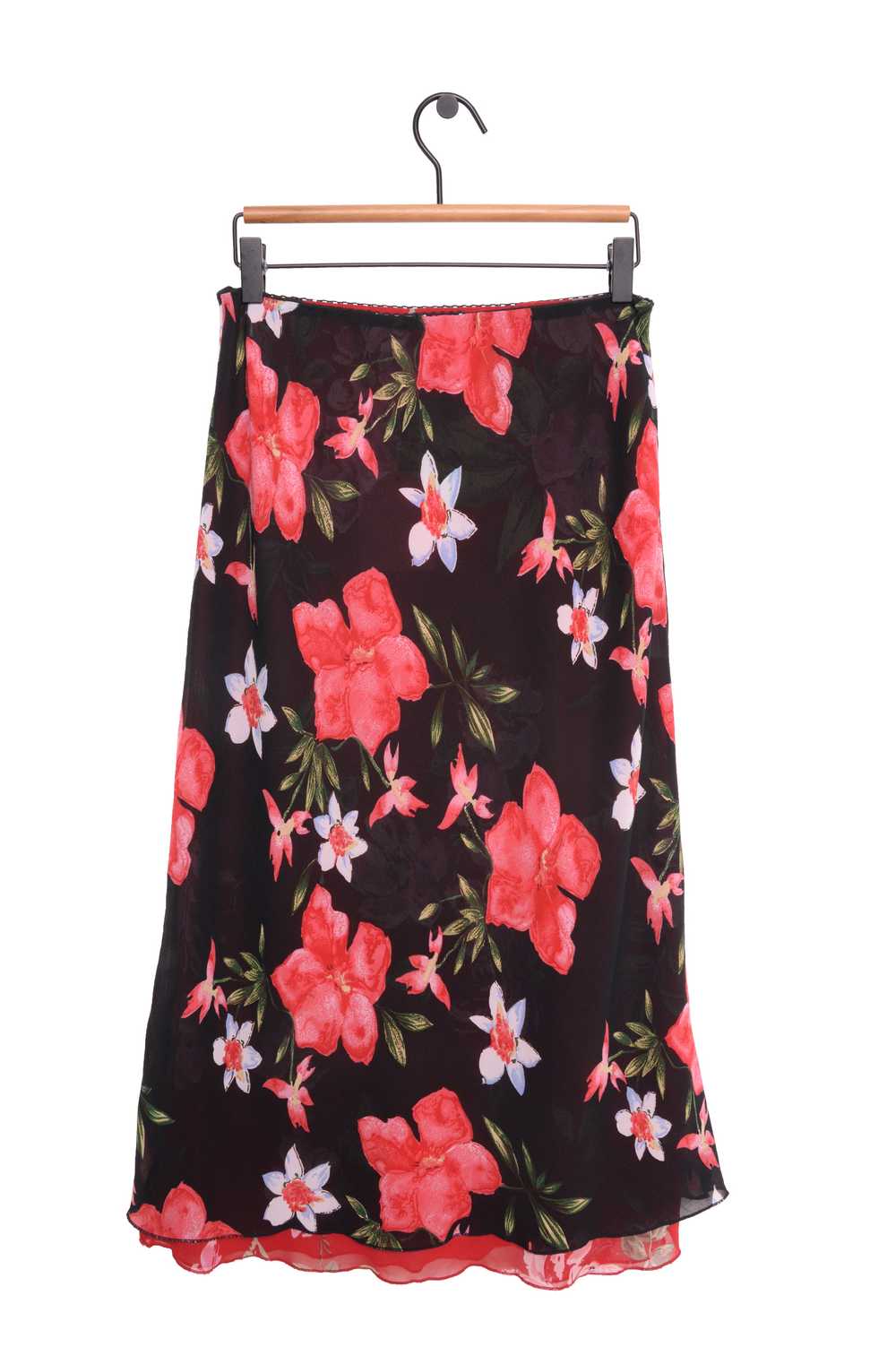 Y2K Floral Maxi Skirt - image 2