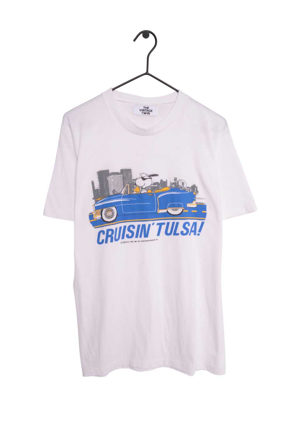 1980s Cruisin' Tulsa Snoopy Tee - image 1