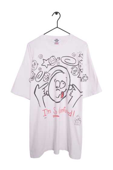 1990s I'm So Confused Tee USA